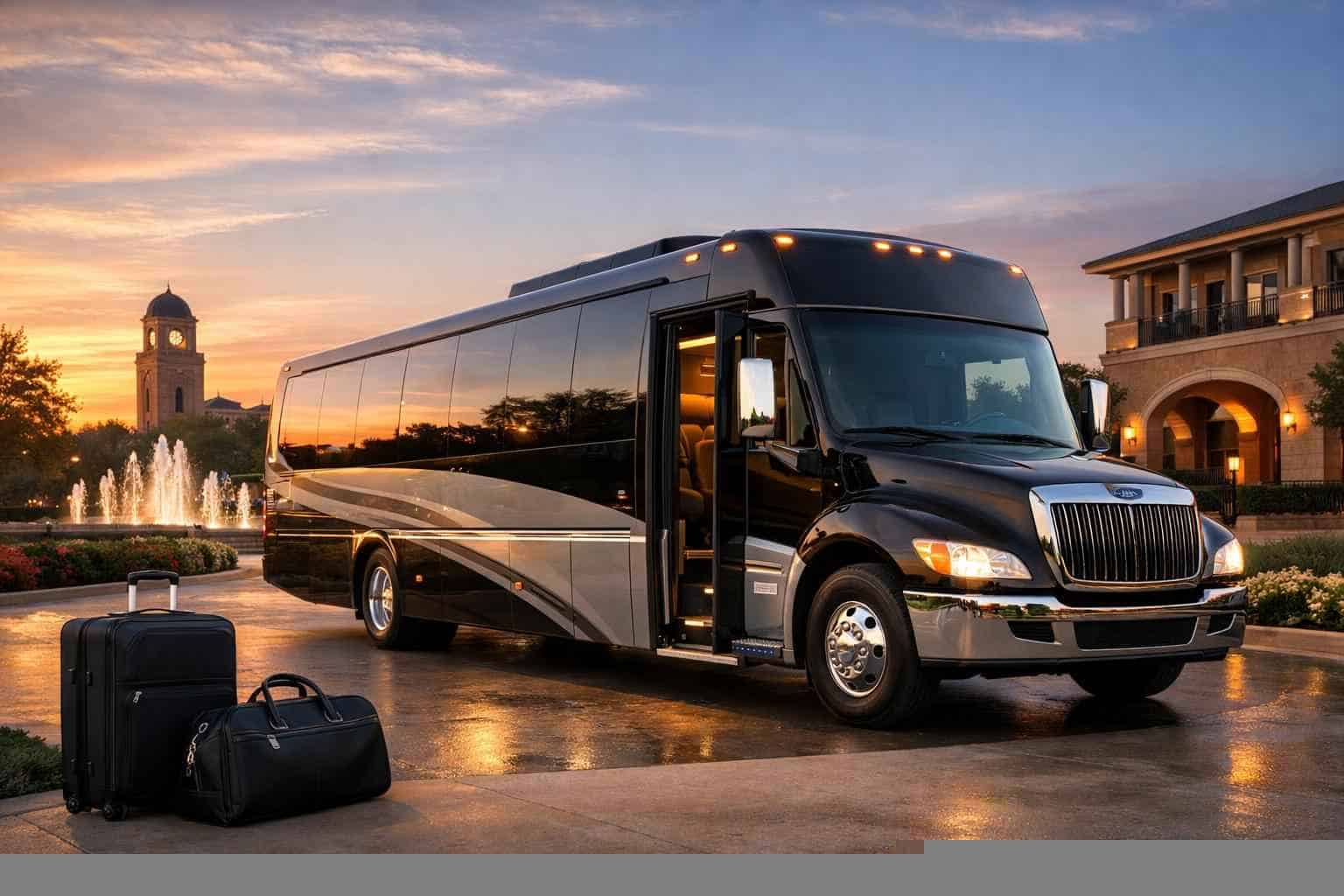 Shuttle Bus Rental Garland TX