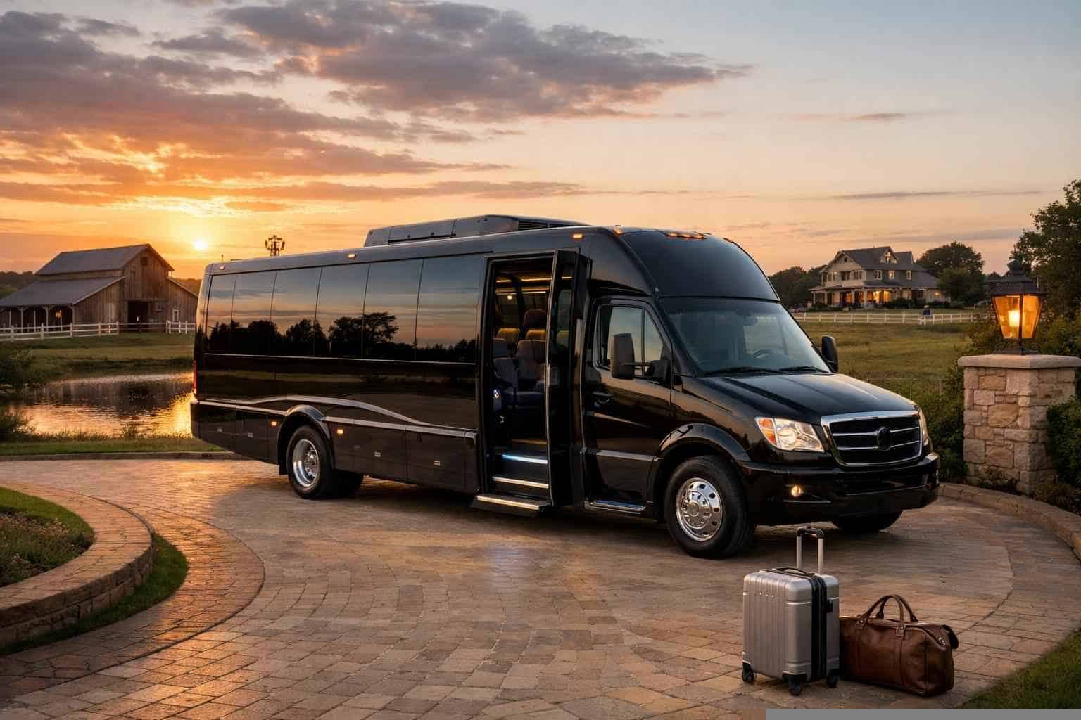 Shuttle Bus Rental Near Me Celina TX