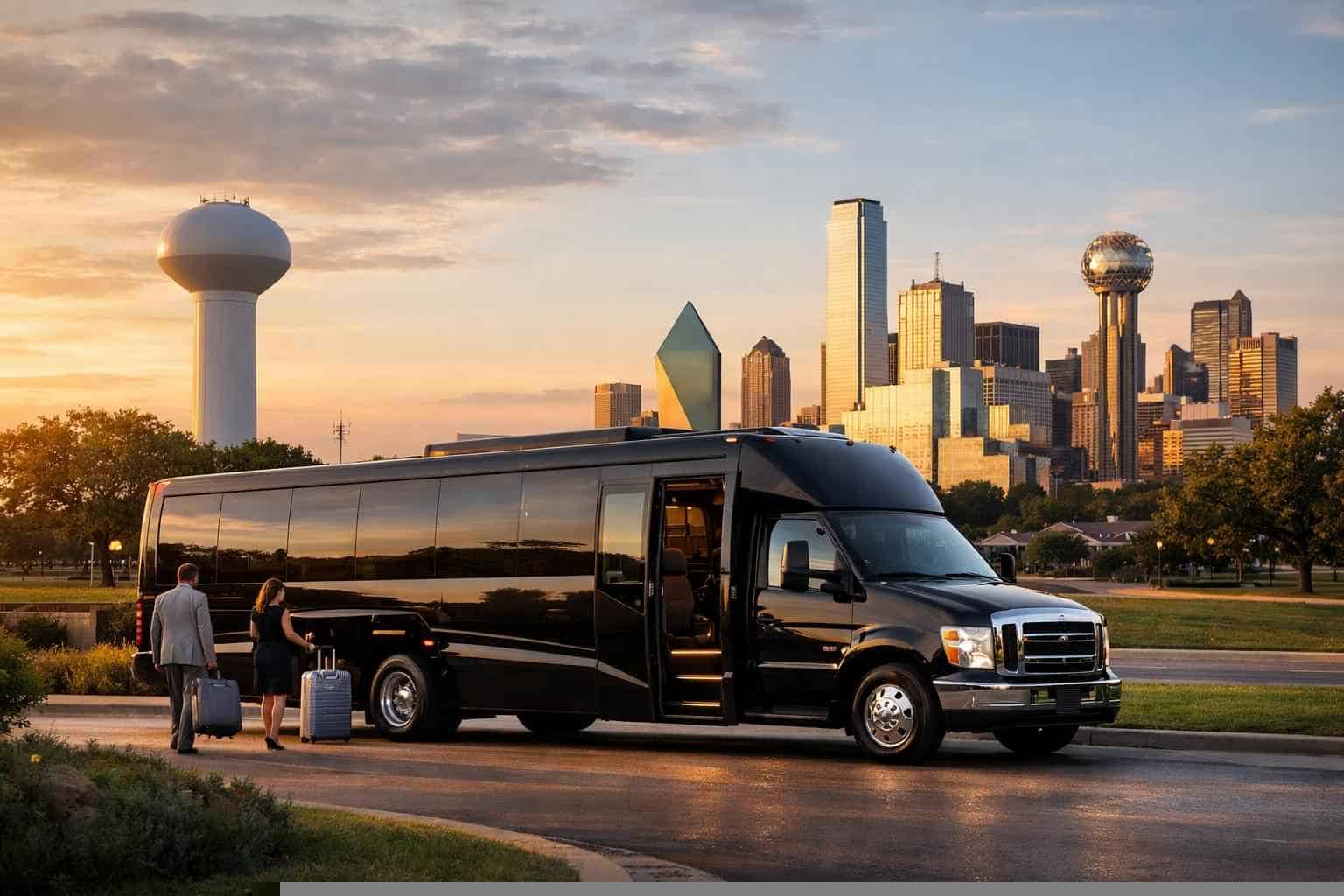 Shuttle Bus Rental Near Me DeSoto TX