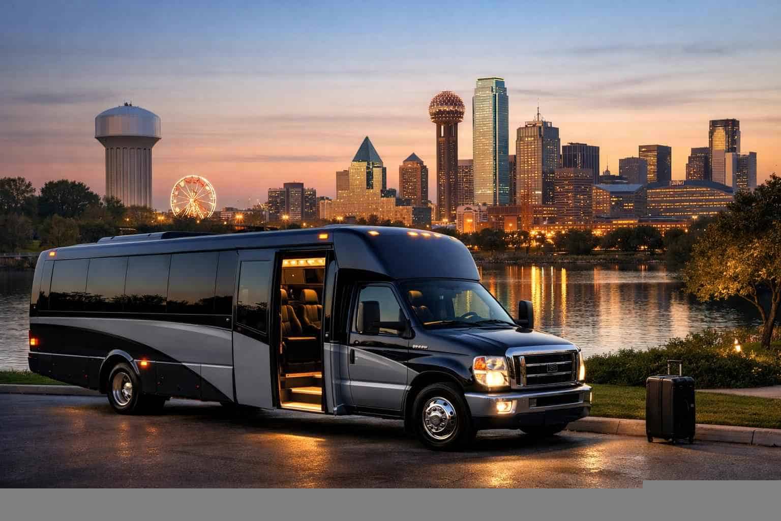 Shuttle Bus Rental Near Me Garland TX