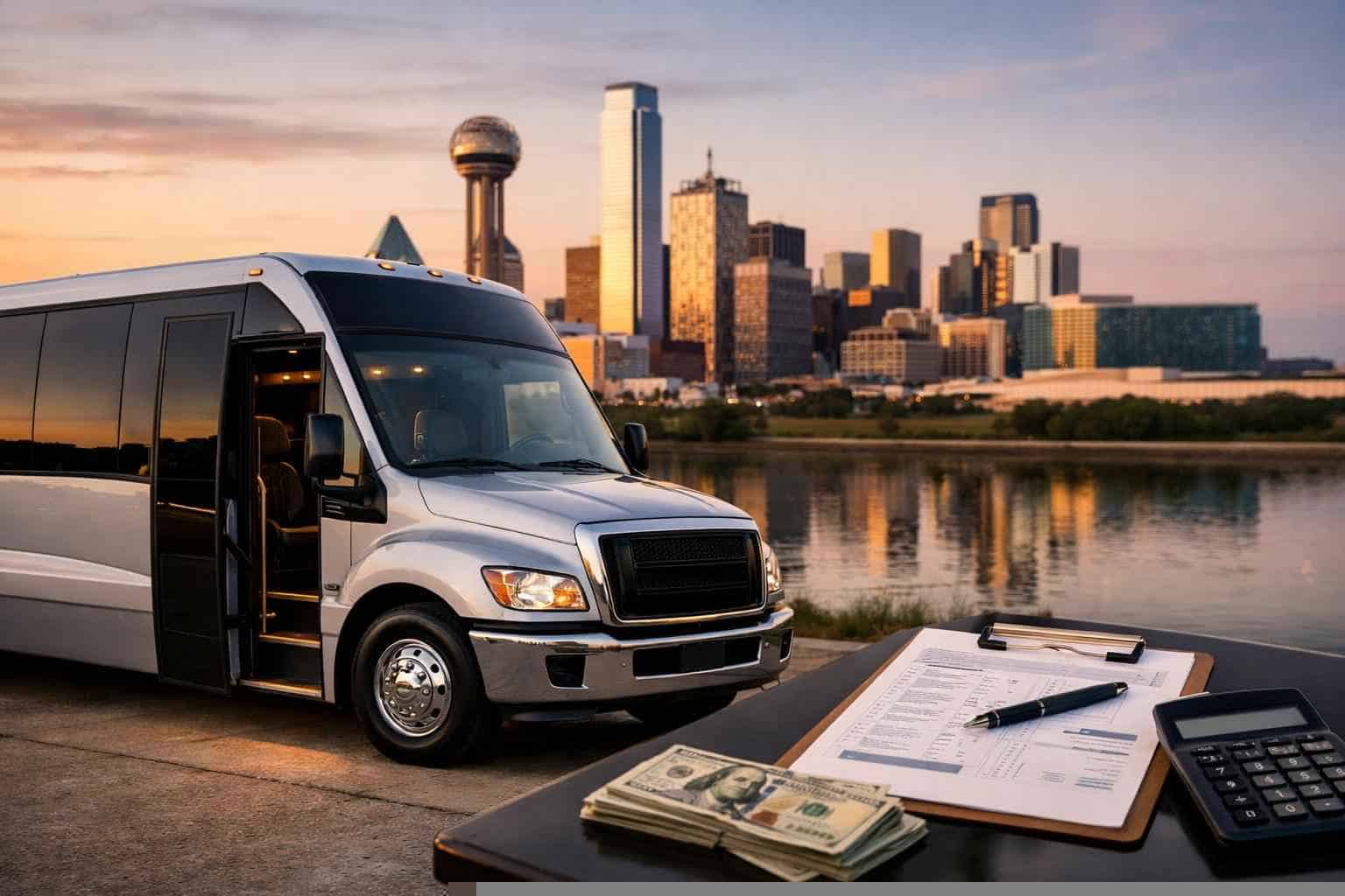 Shuttle Bus Rental Prices in Garland TX