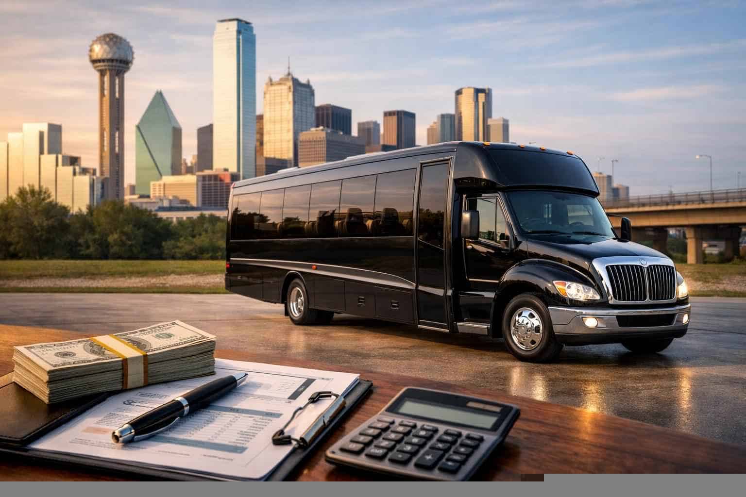 Shuttle Bus Rental Prices in Lancaster TX