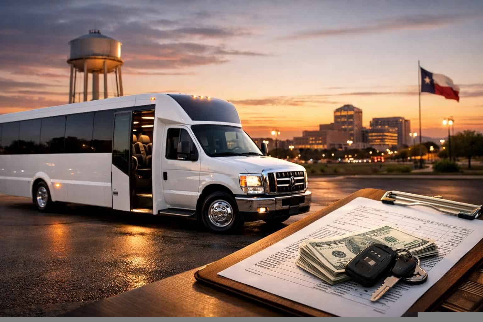 Shuttle Bus Rental Prices in Mesquite TX