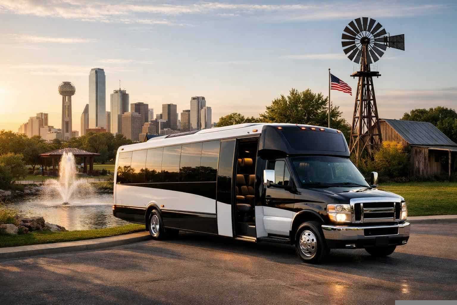 Shuttle Bus Rental Services in Balch Springs Texas