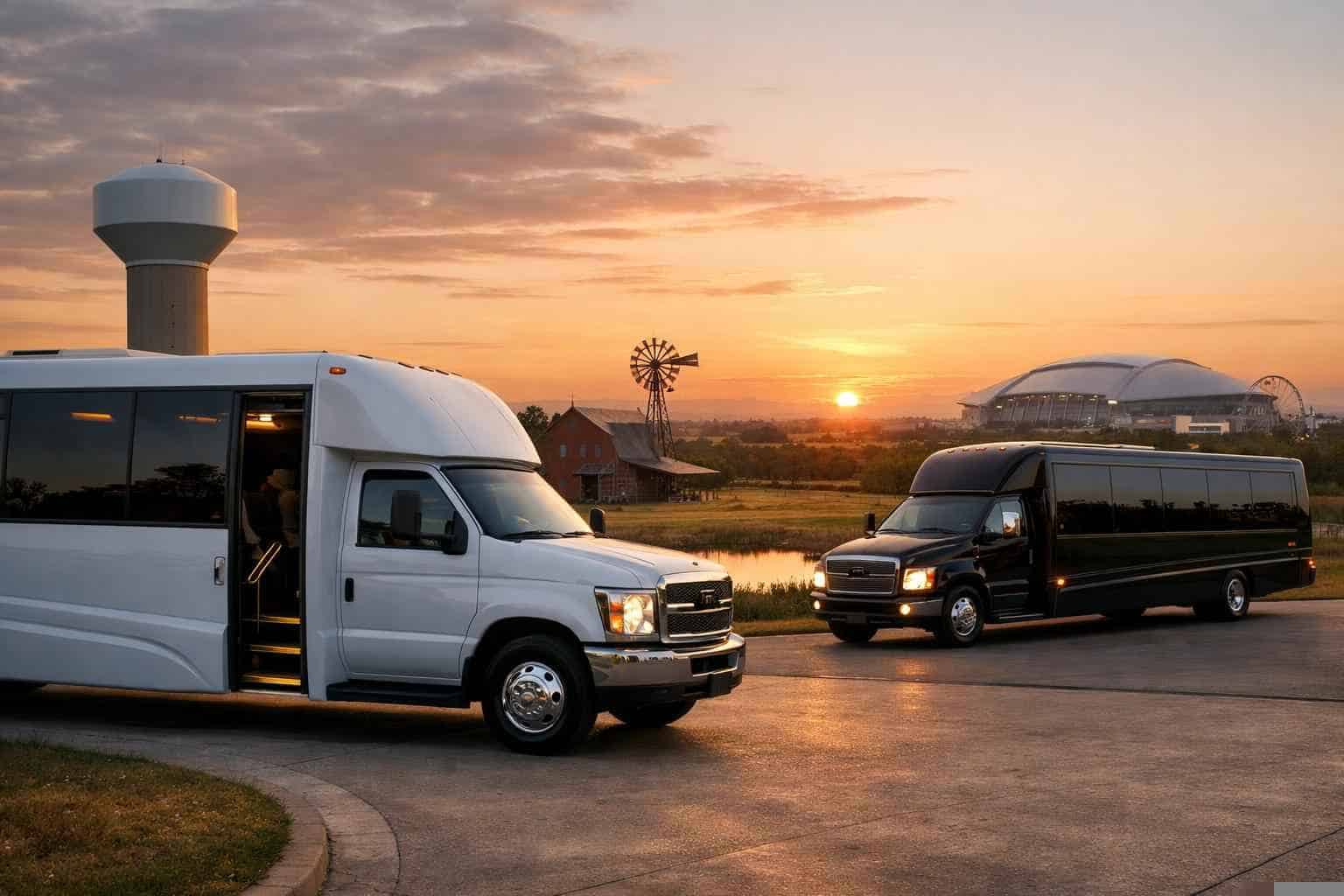Shuttle Buses in Grand Prairie Texas