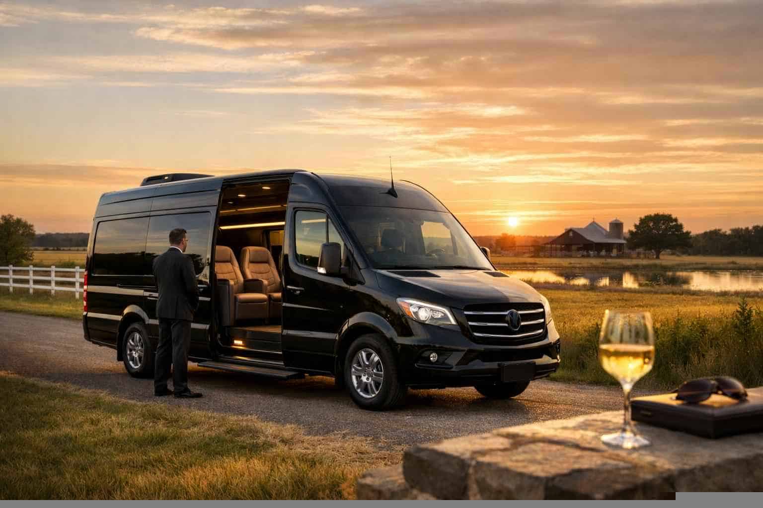 Sprinter Van Rental with Driver Celina TX