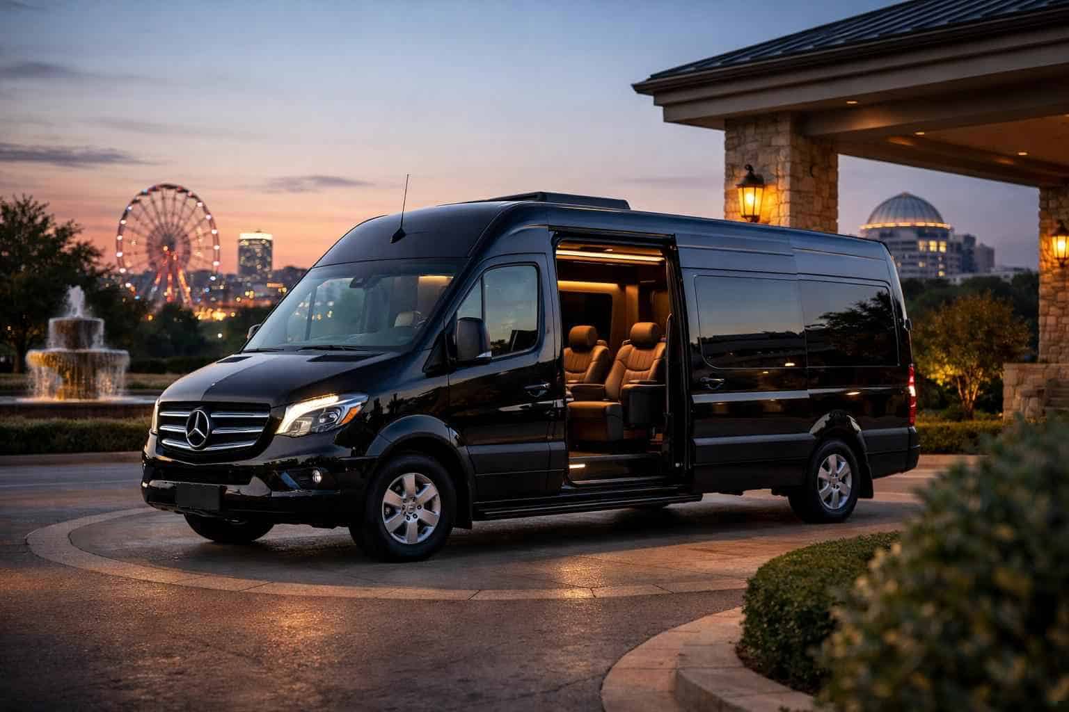 Sprinter Van Rental with Driver Garland TX