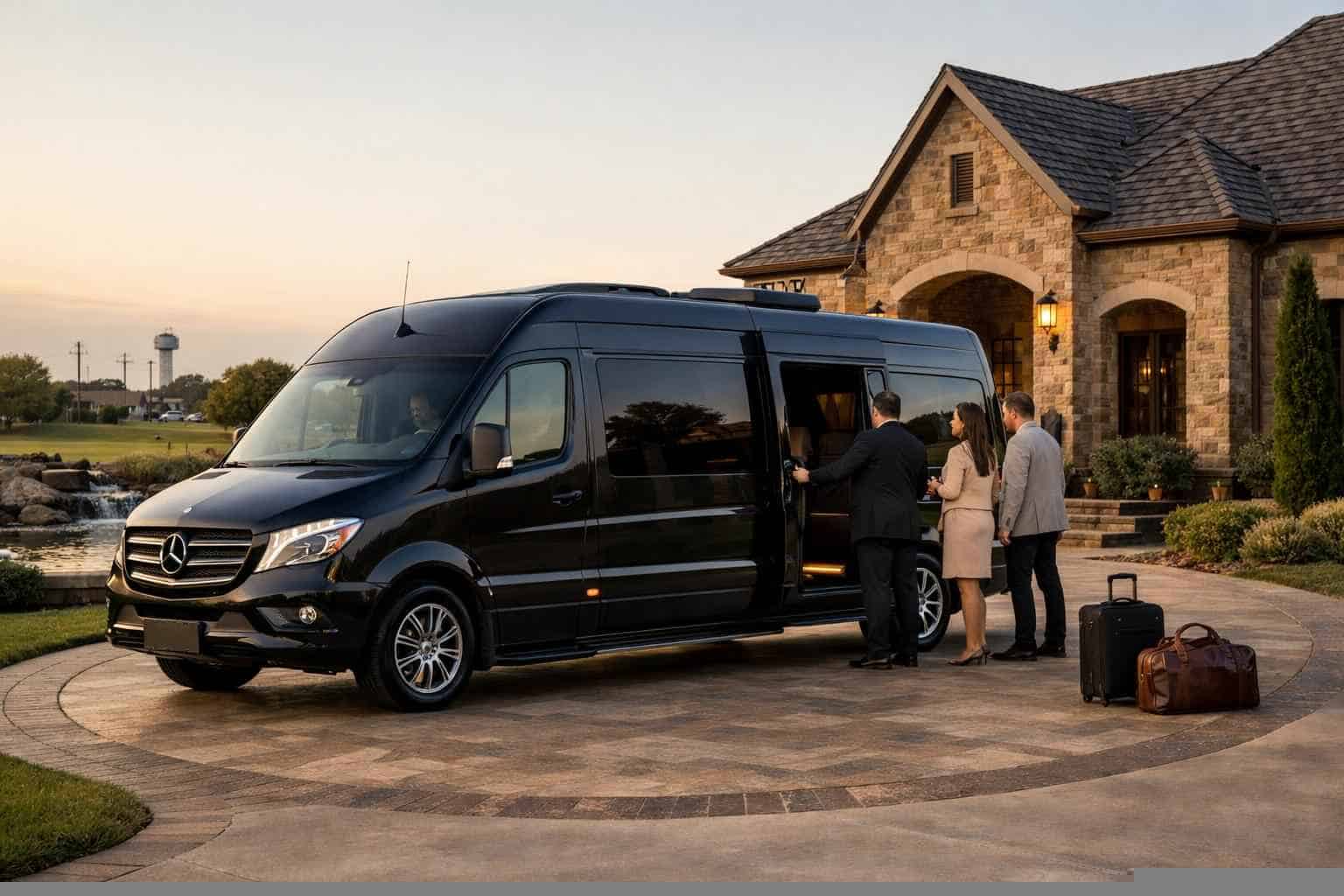 Sprinter Van Rental with Driver Near Me Sachse TX