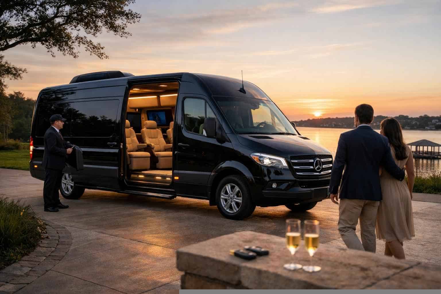Sprinter Van Rental with Driver Rowlett TX