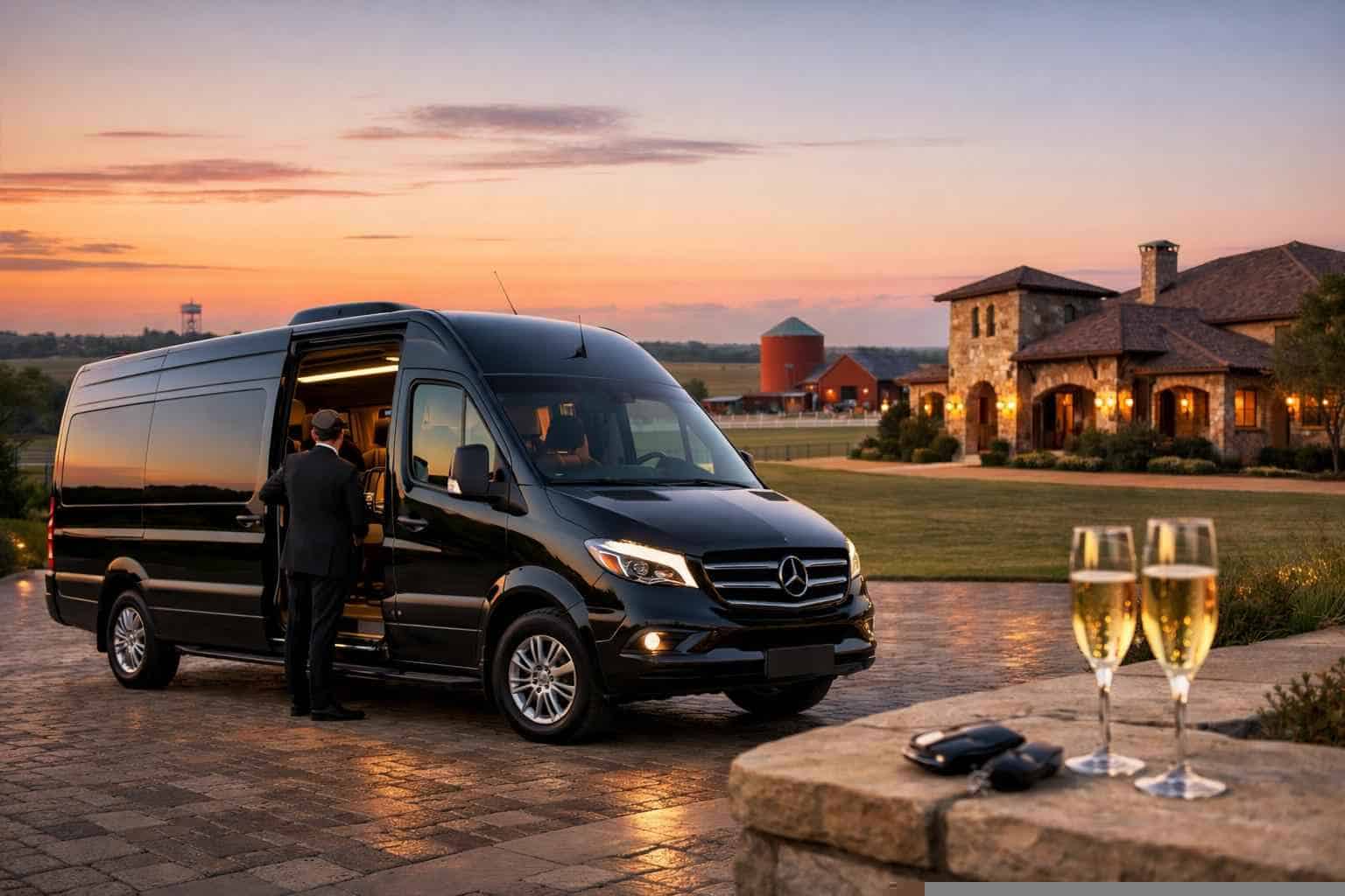 Sprinter Van Rental with Driver Services in Celina Texas