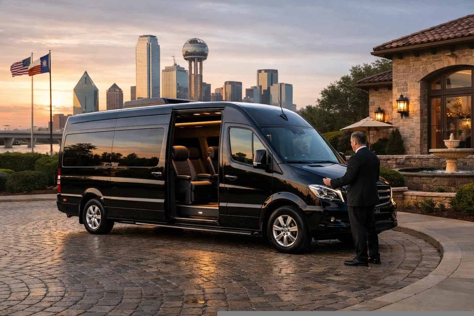 Sprinter Van Rental with Driver Services in Garland Texas