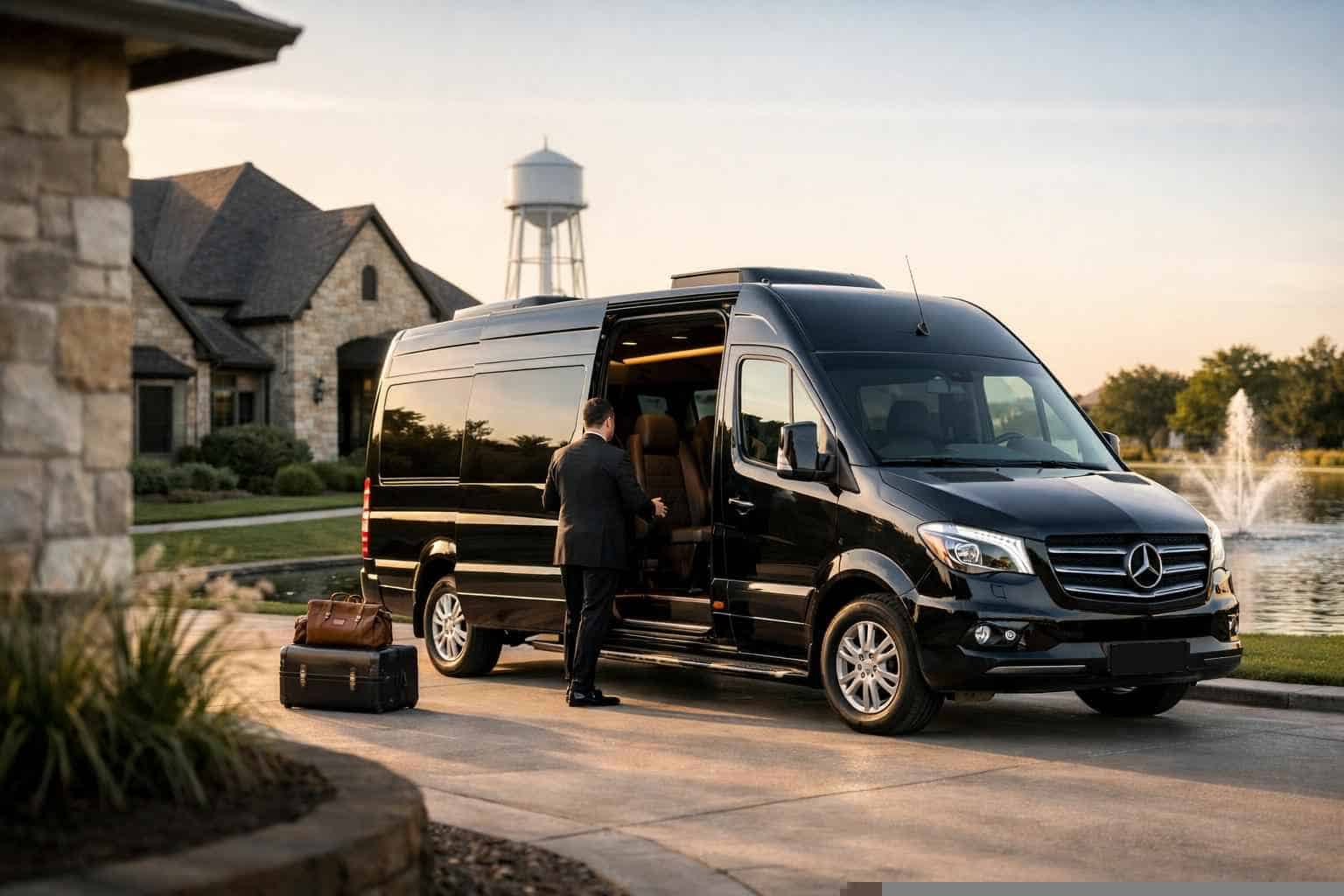 Sprinter Van Rental with Driver Services in Sachse Texas