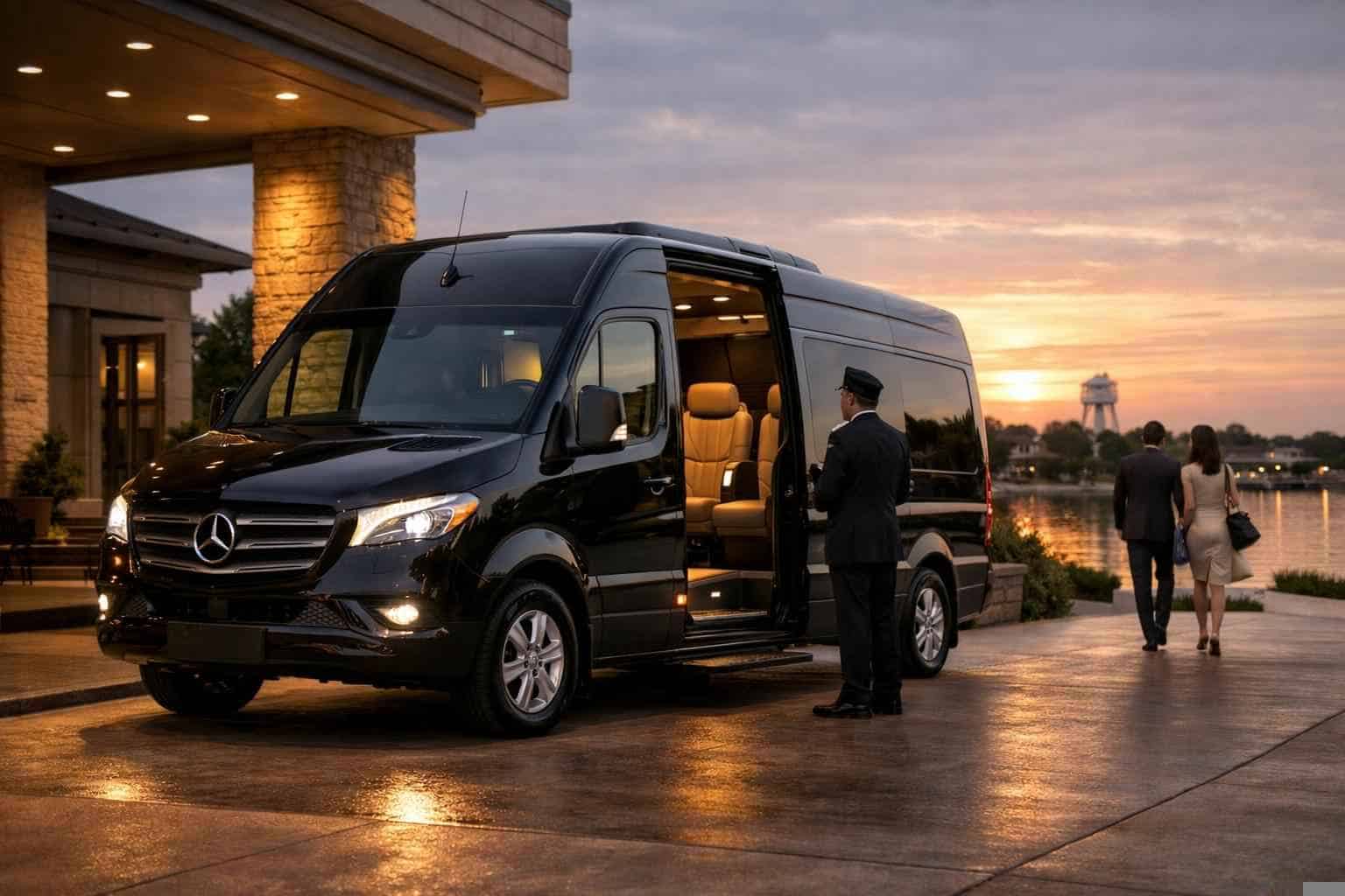 Sprinter Van Service with Driver Rowlett TX