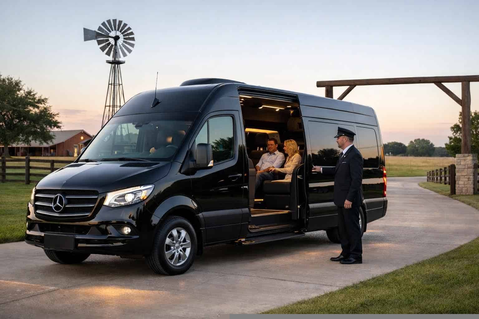 Sprinter Vans with Driver in Lancaster Texas