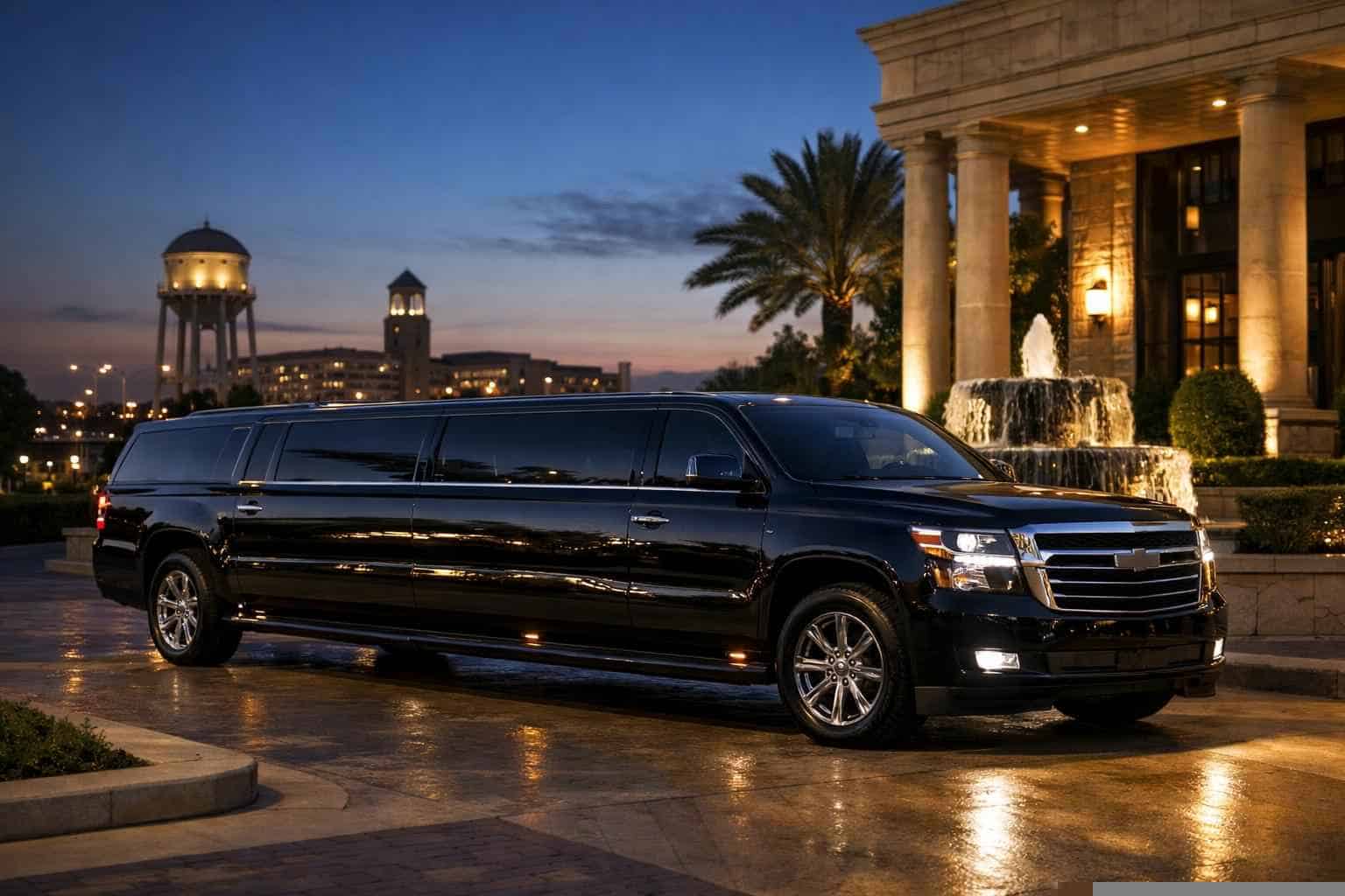 SUV Limousine Rental Services in Garland Texas