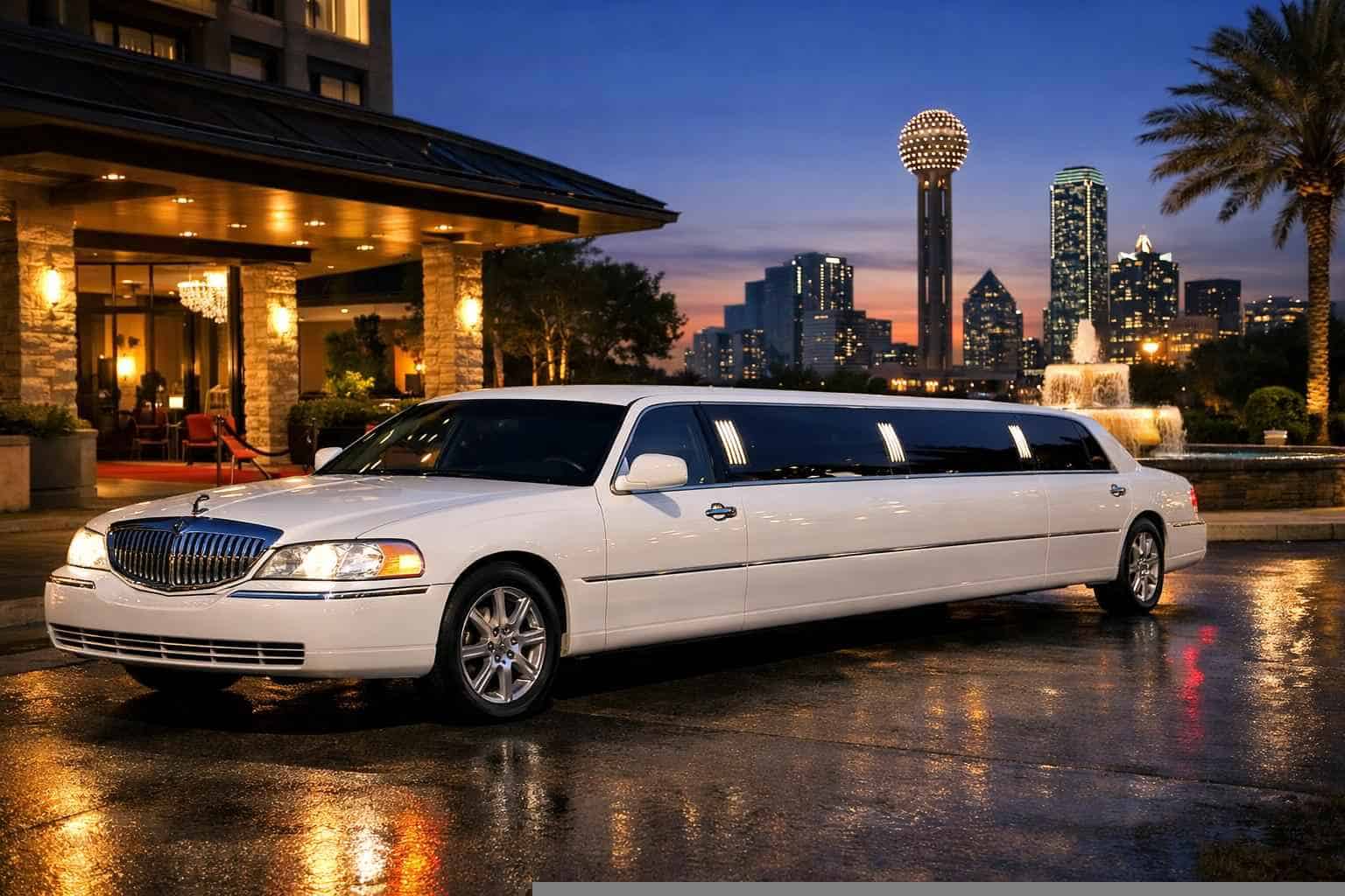 White Limo Rental Duncanville TX