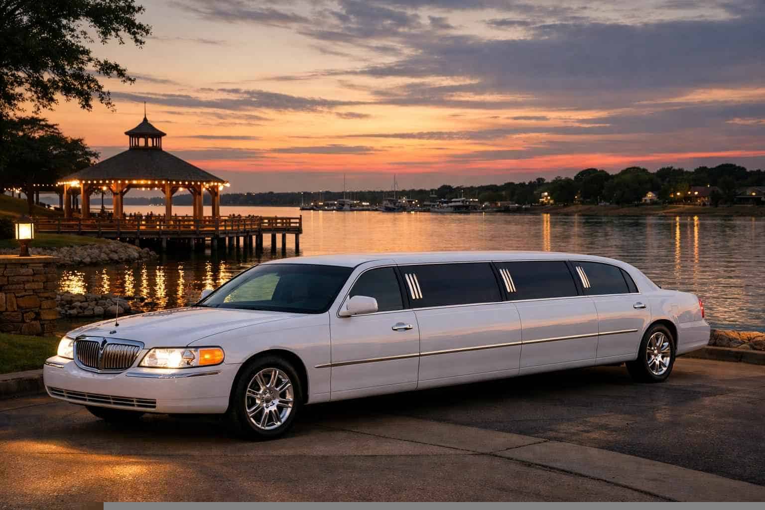 White Limo Rental Little Elm TX