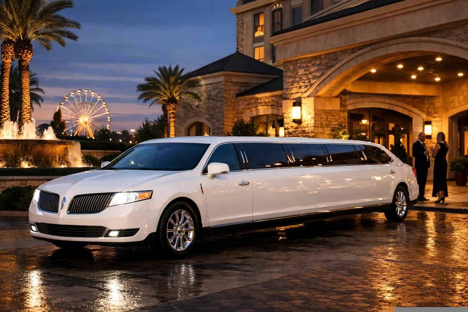 White Limo Rental Mesquite TX