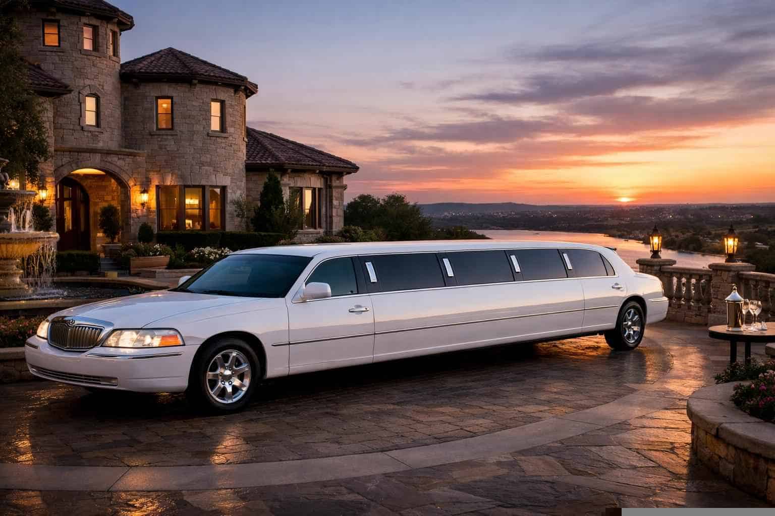 White Limo Rental Near Me Cedar Hill TX