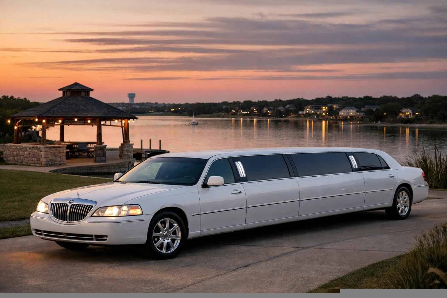 White Limo Rental Near Me Little Elm TX