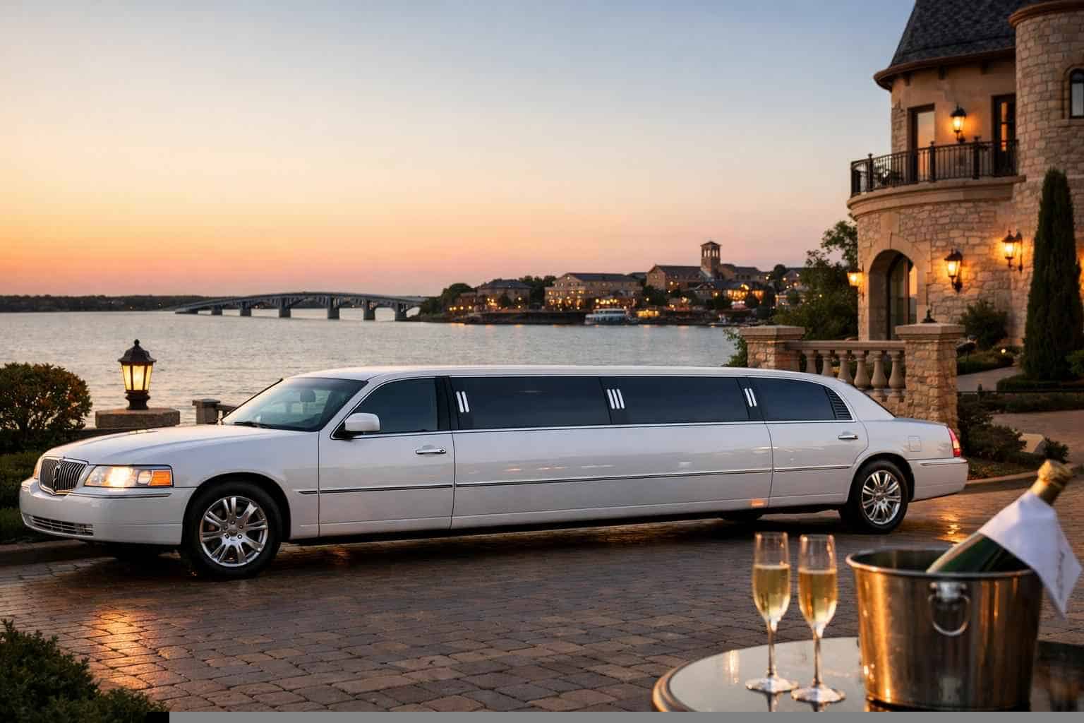 White Limo Rental Near Me Rockwall TX