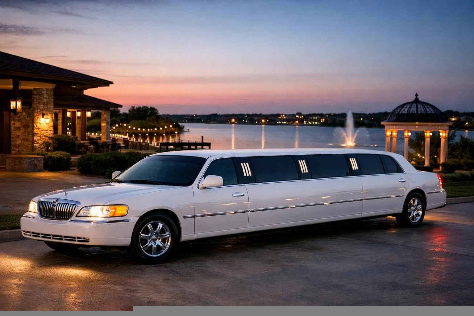 White Limo Rental Near Me Rowlett TX