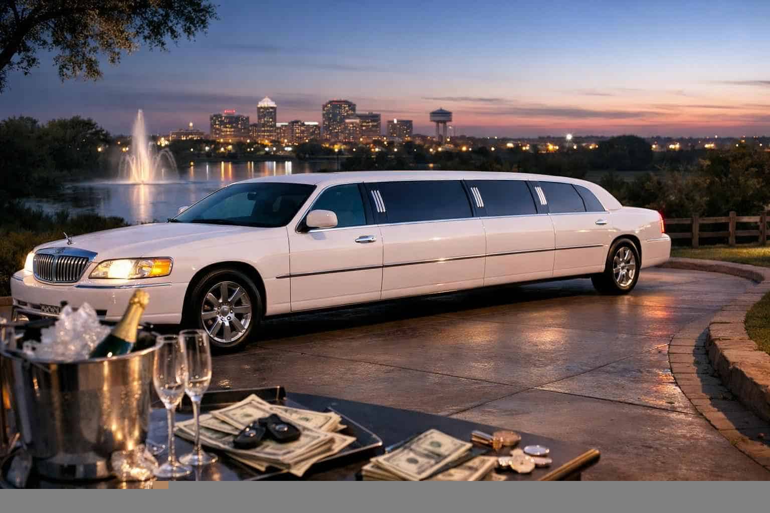 White Limo Rental Prices in Grand Prairie TX