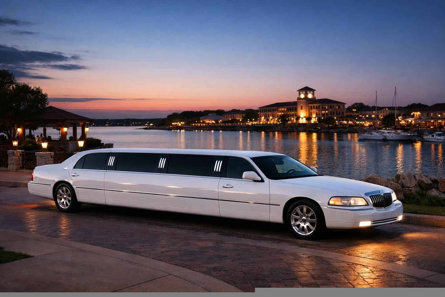 White Limo Rental Rockwall TX