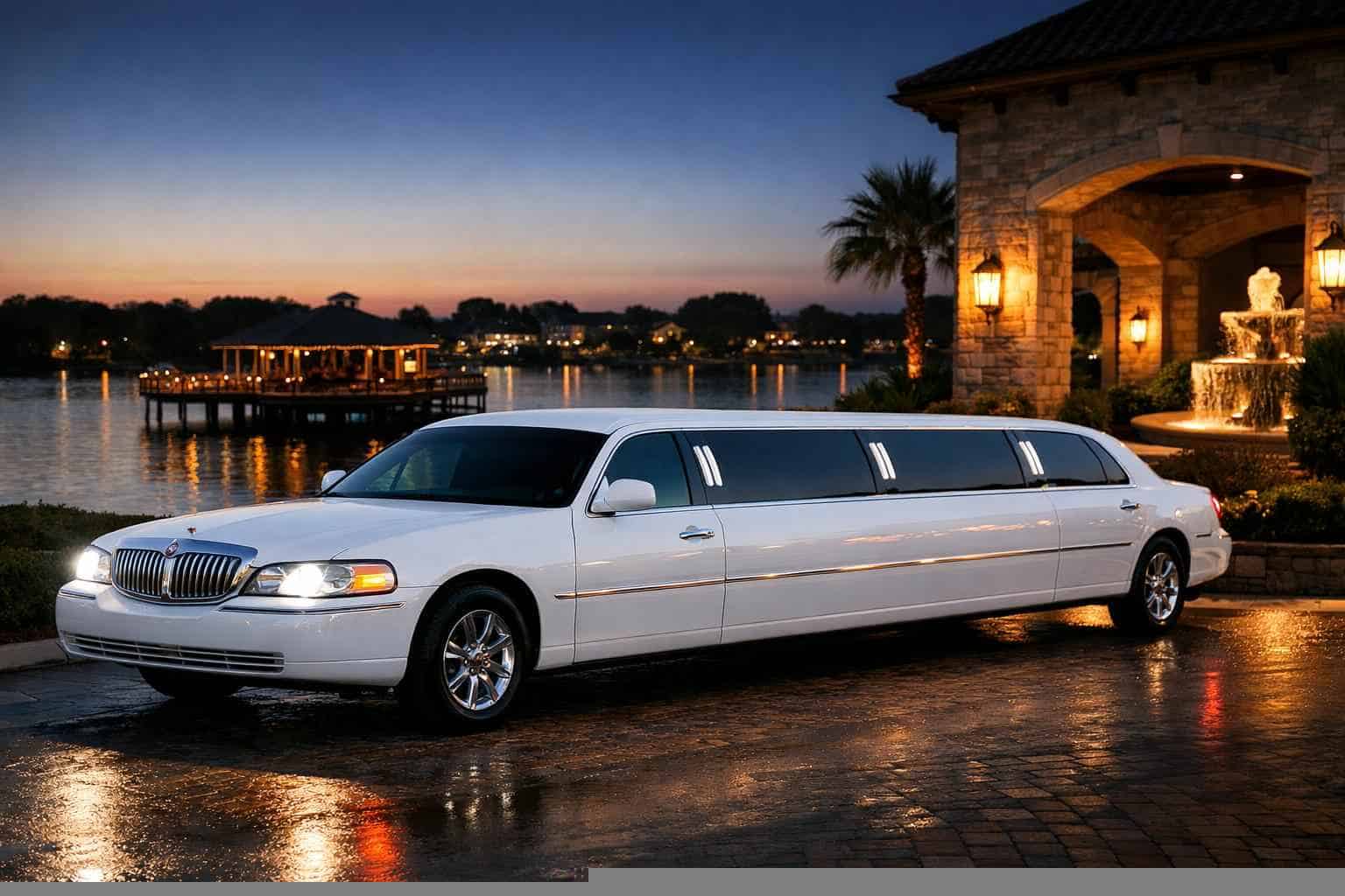 White Limo Rental Rowlett TX