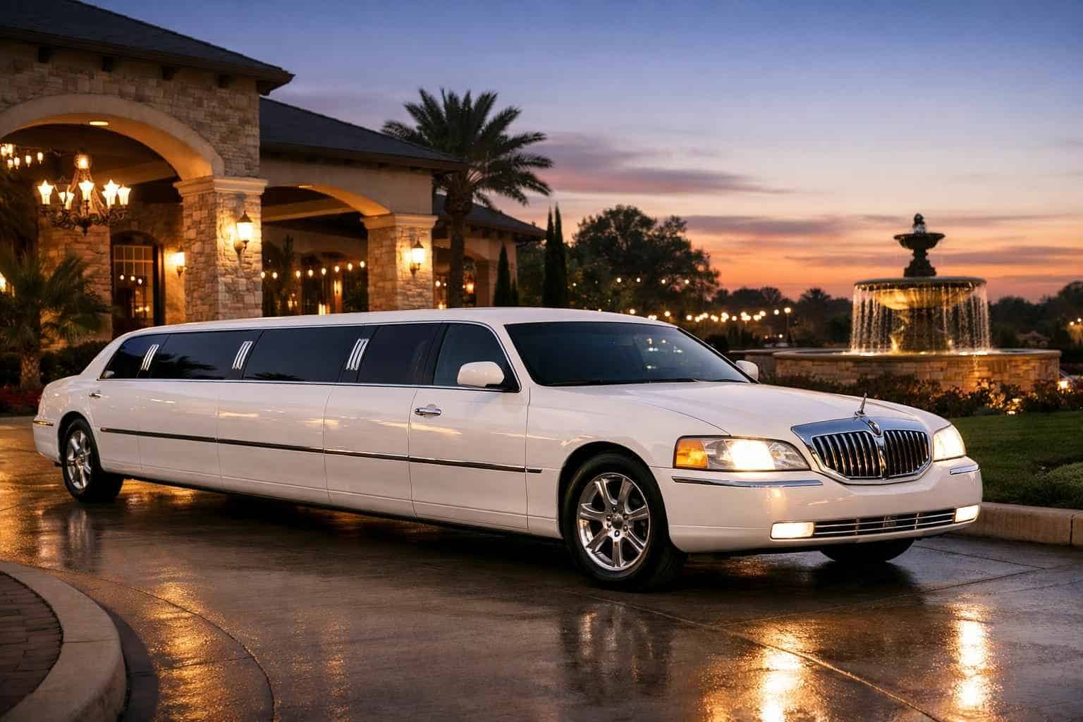 White Limo Rental Sachse TX