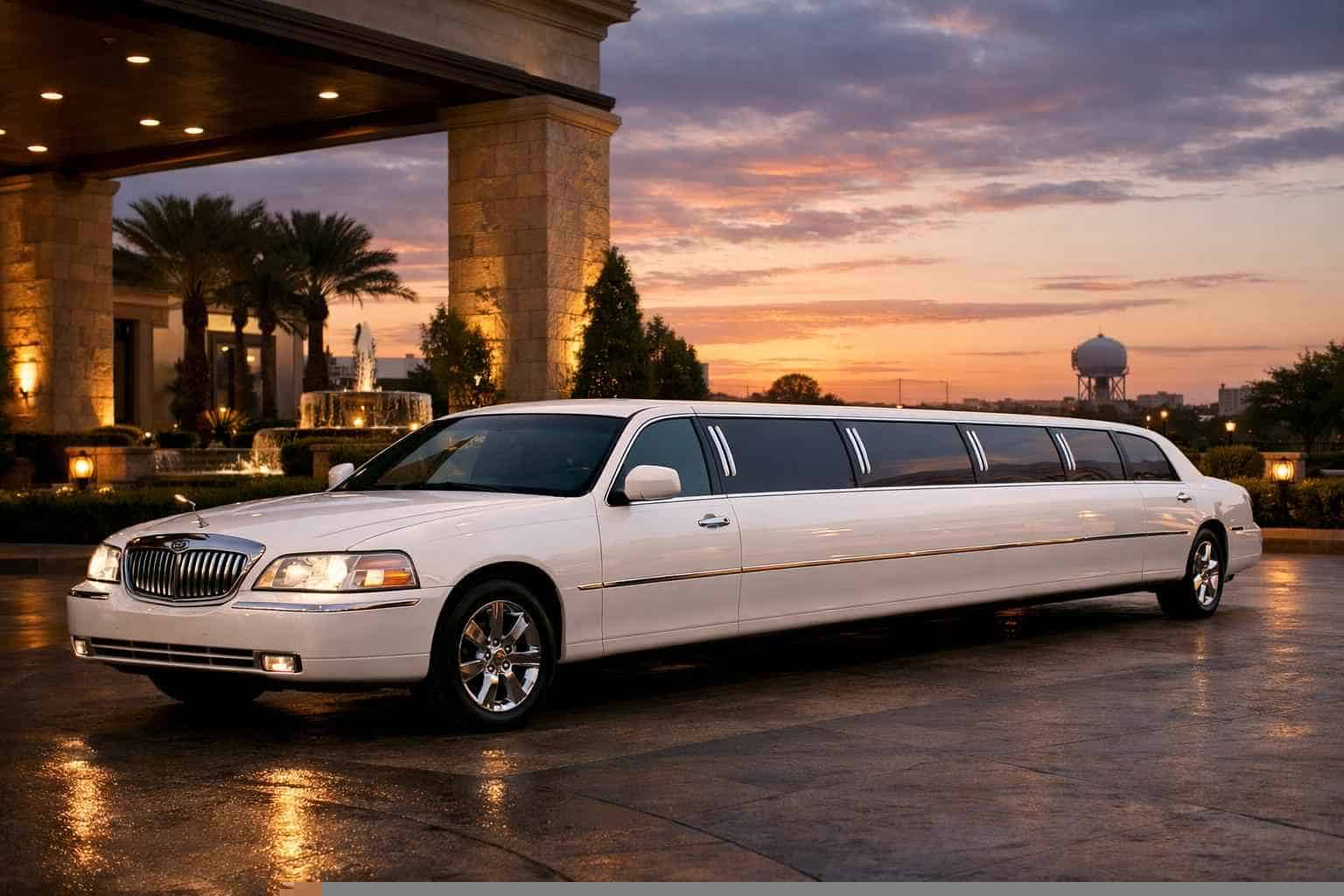 White Limo Rental Services in Duncanville Texas
