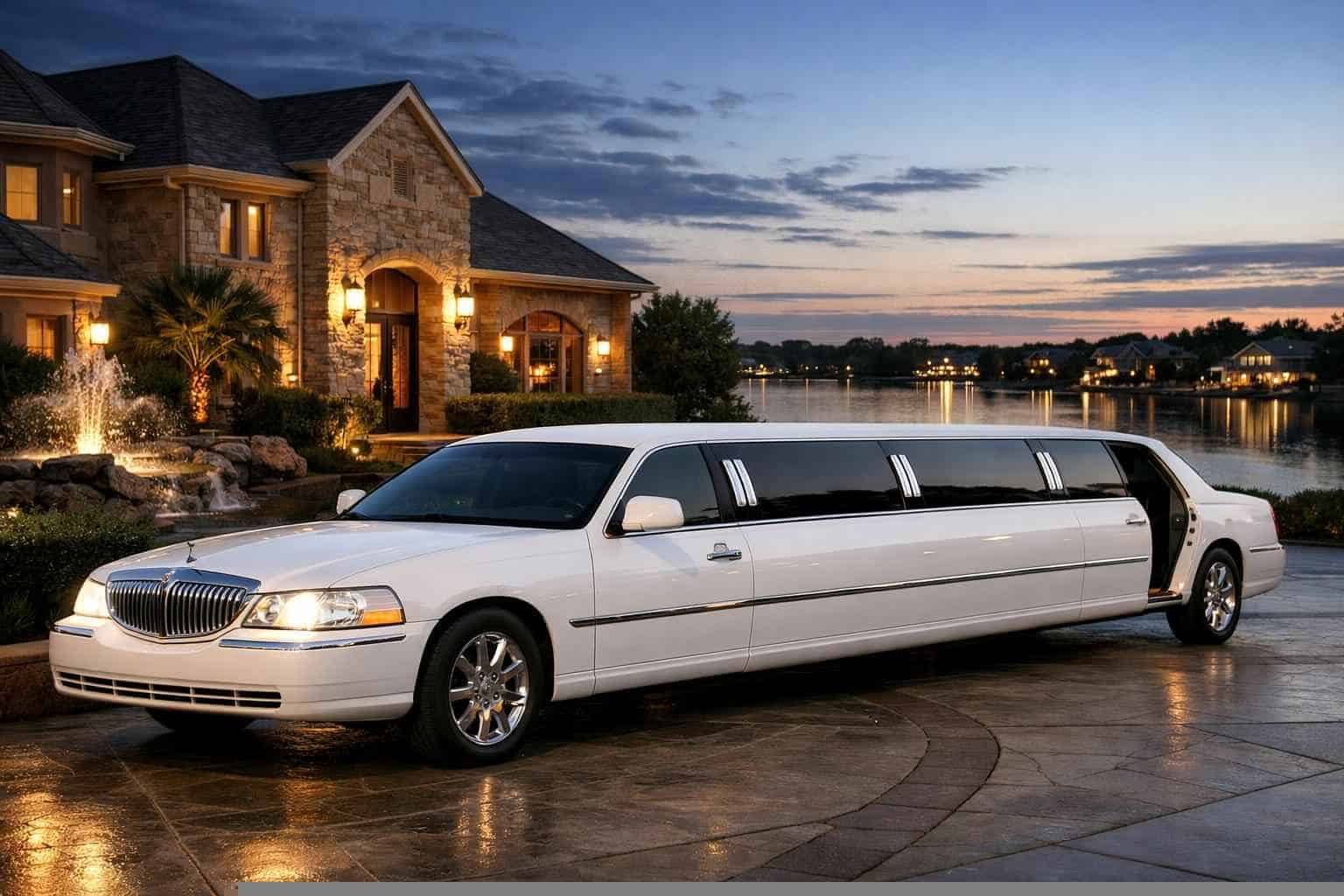 White Limo Rental Services in Wylie Texas