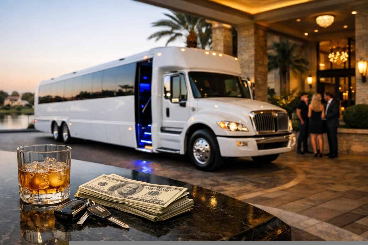 White Party Bus Rental Prices In Balch Springs TX