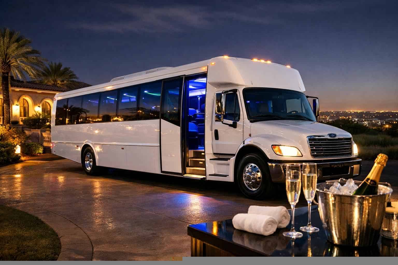 White Party Bus Service Balch Springs TX