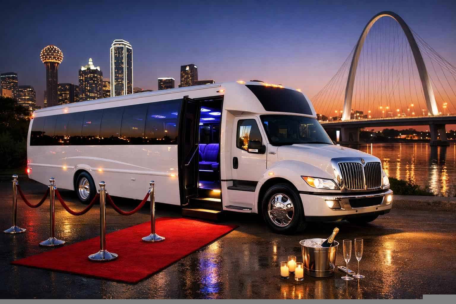 White Party Bus Service Cedar Hill TX