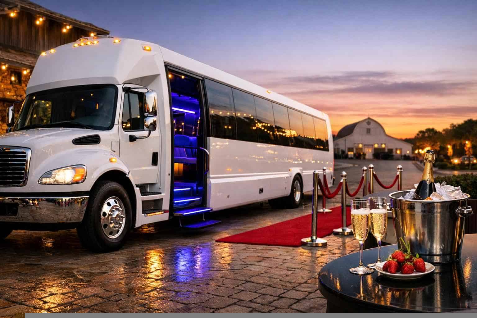White Party Bus Service Celina TX