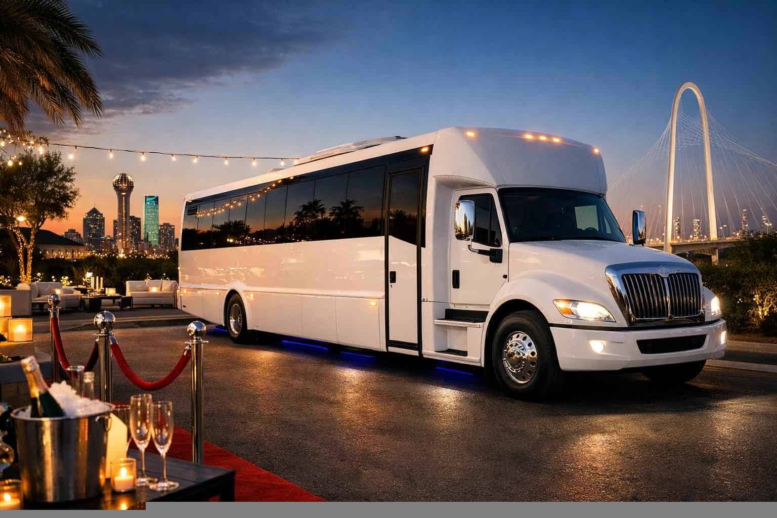White Party Bus Service Duncanville TX