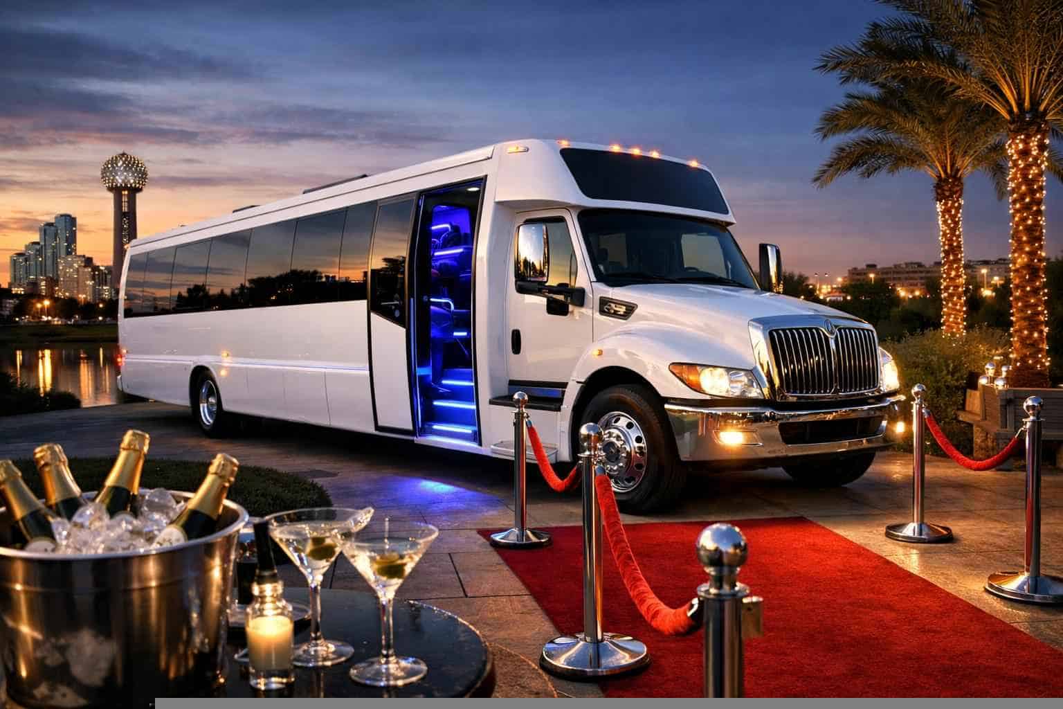 White Party Bus Service Garland TX