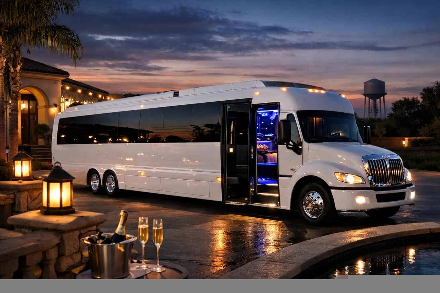 White Party Bus Service Sachse TX