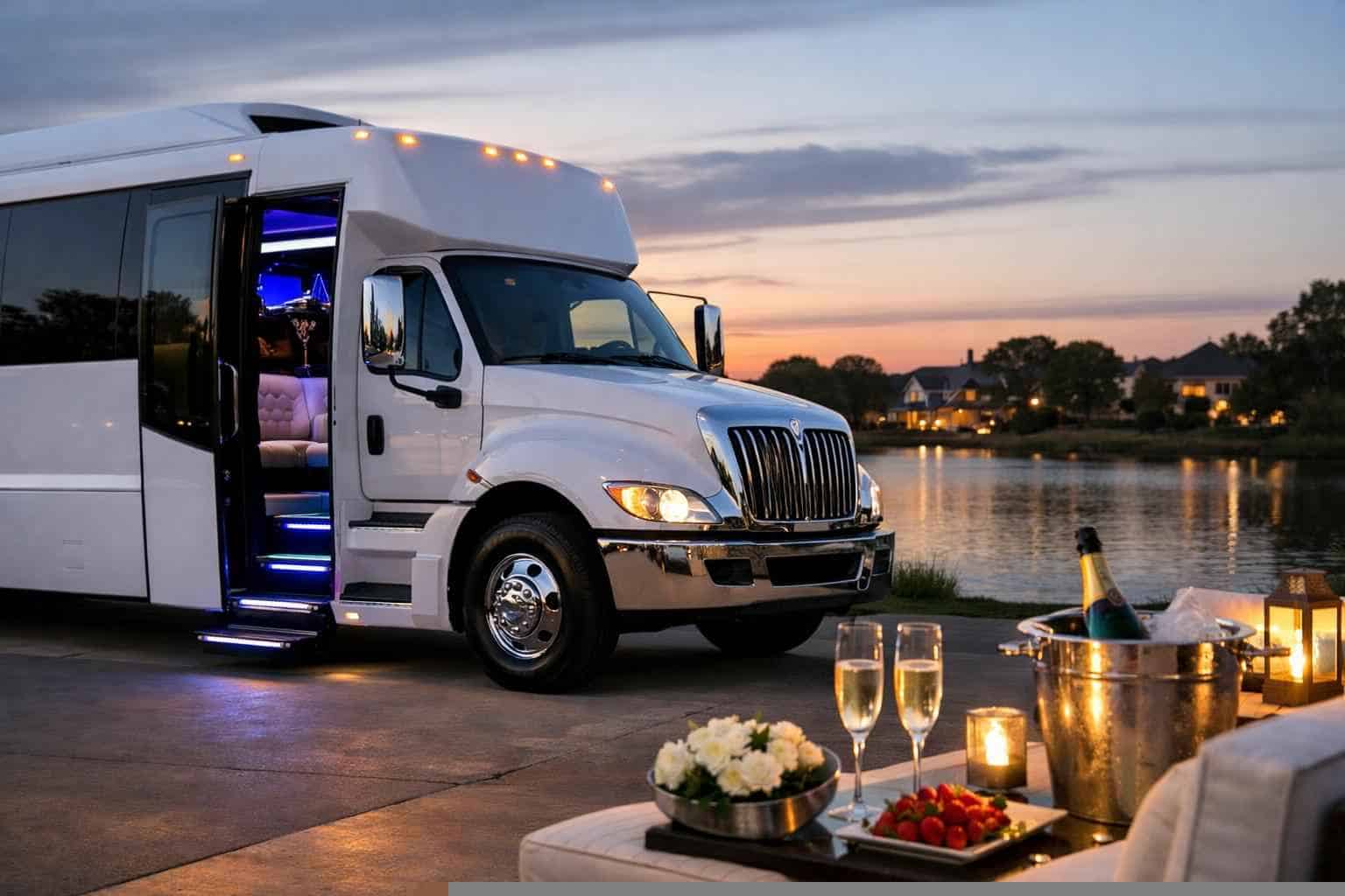 White Party Bus Service Wylie TX