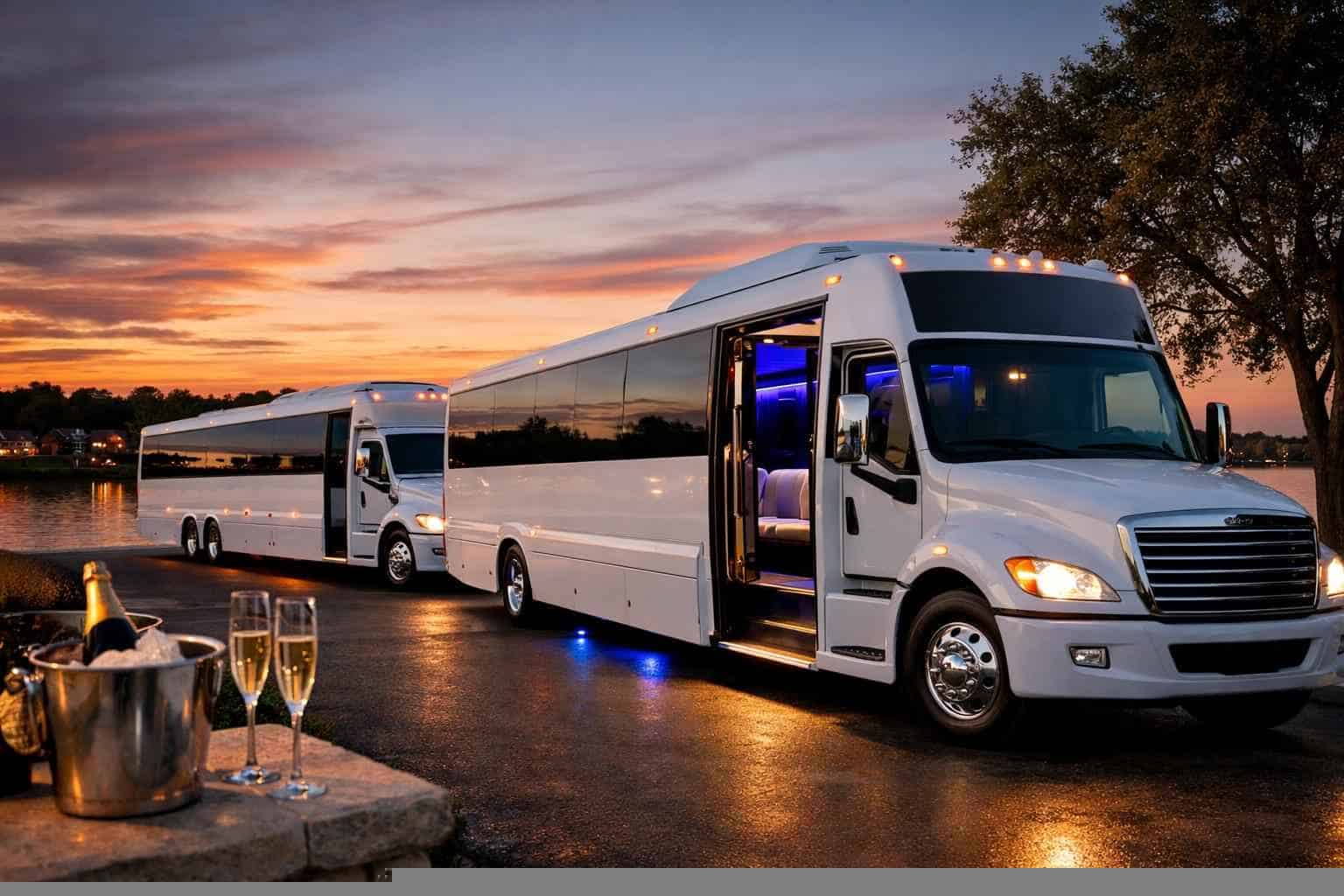 White Party Buses In Wylie Texas