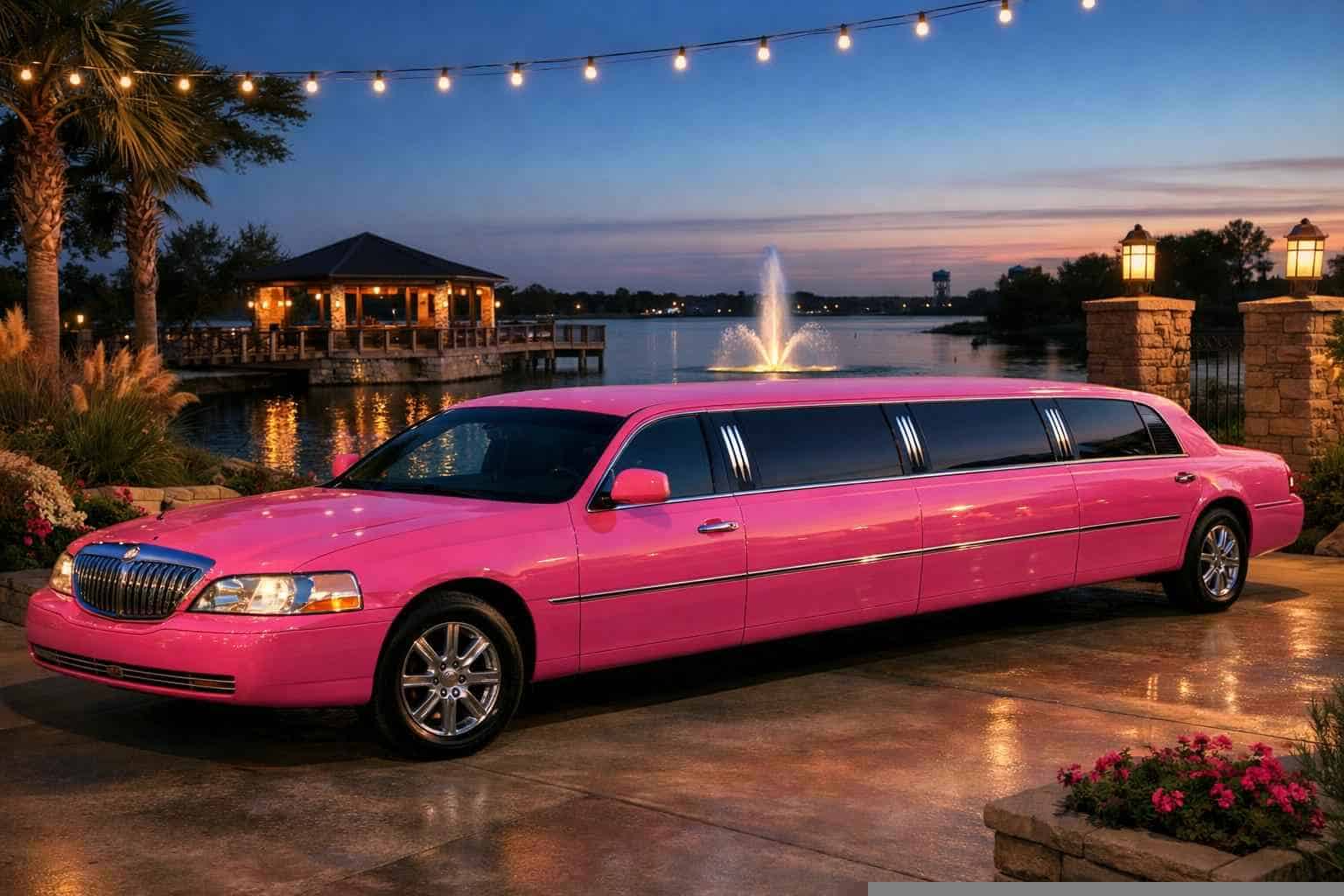 Wylie Texas Pink Limo Rental
